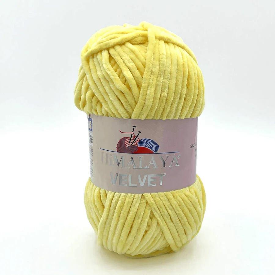 Lot De 3 Pelotes Fil Chenille Himalaya Velvet – 100% Polyester, 120 M, Ultra Doux Pour Tricot/crochet (100 G) - 4