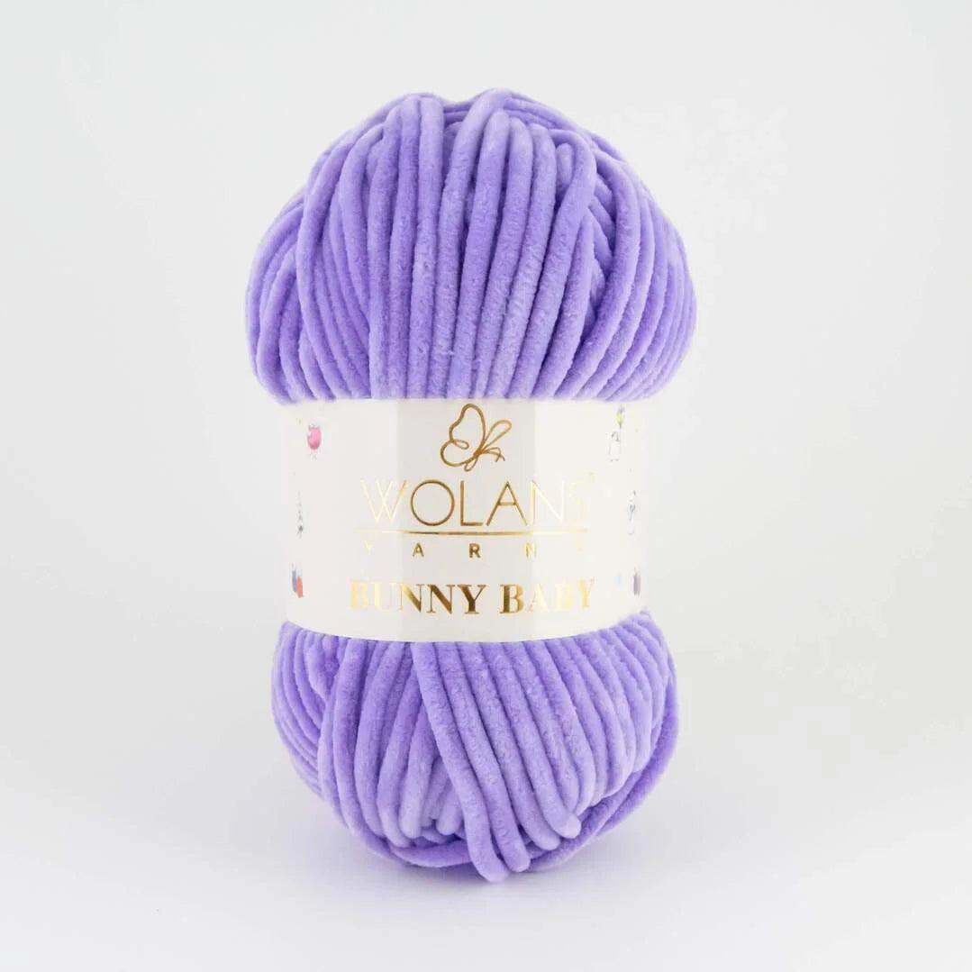 Fil chenille : Bunny Baby - Wolans Yarns LilyWools - Amigurumis et Crochets