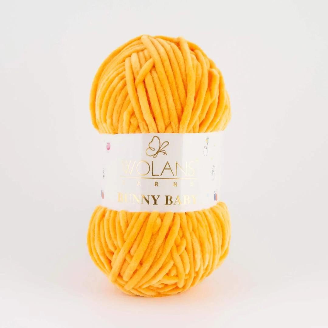 Fil chenille : Bunny Baby - Wolans Yarns LilyWools - Amigurumis et Crochets