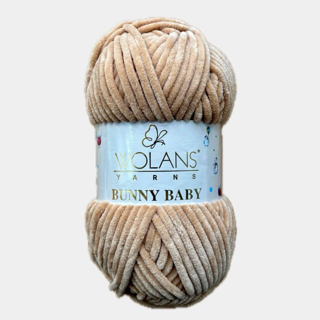 Fil chenille : Bunny Baby - Wolans Yarns LilyWools - Amigurumis et Crochets