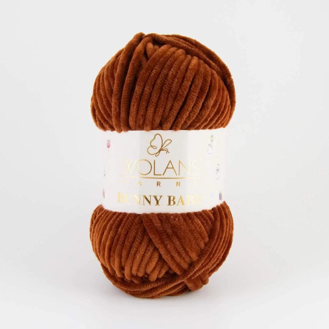 Fil chenille : Bunny Baby - Wolans Yarns LilyWools - Amigurumis et Crochets
