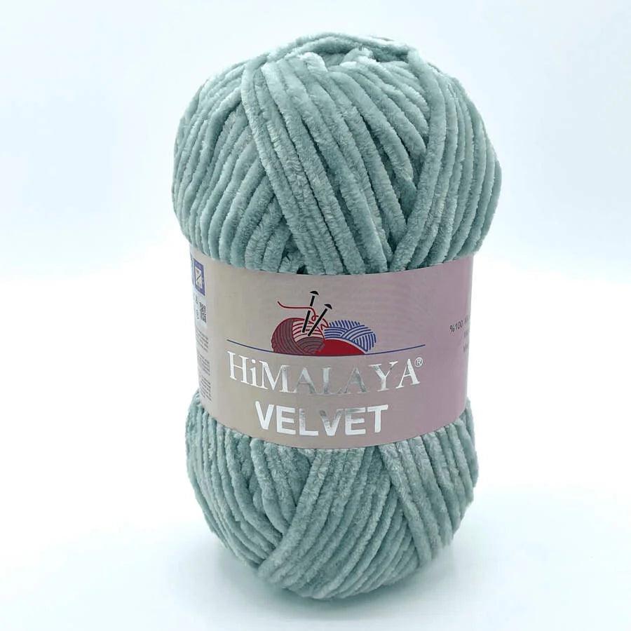 Fil chenille : Velvet - Himalaya LilyWools - Amigurumis et Crochets