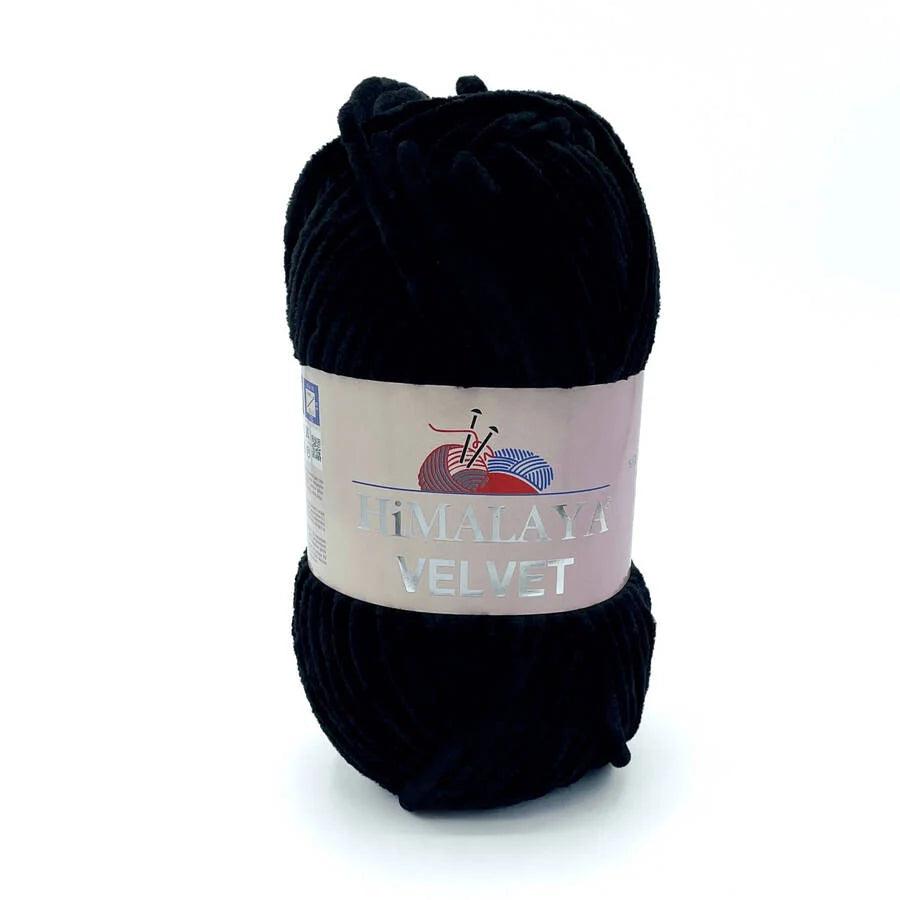 Fil chenille : Velvet - Himalaya LilyWools - Amigurumis et Crochets
