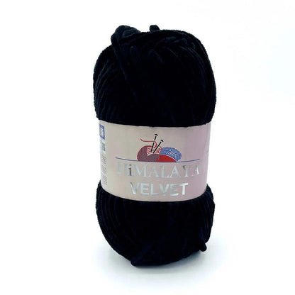 Fil chenille : Velvet - Himalaya LilyWools - Amigurumis et Crochets