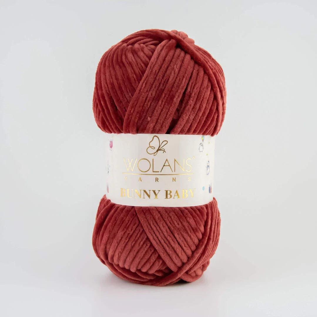 Fil chenille : Bunny Baby - Wolans Yarns LilyWools - Amigurumis et Crochets