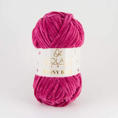 Fil chenille : Bunny Baby - Wolans Yarns LilyWools - Amigurumis et Crochets