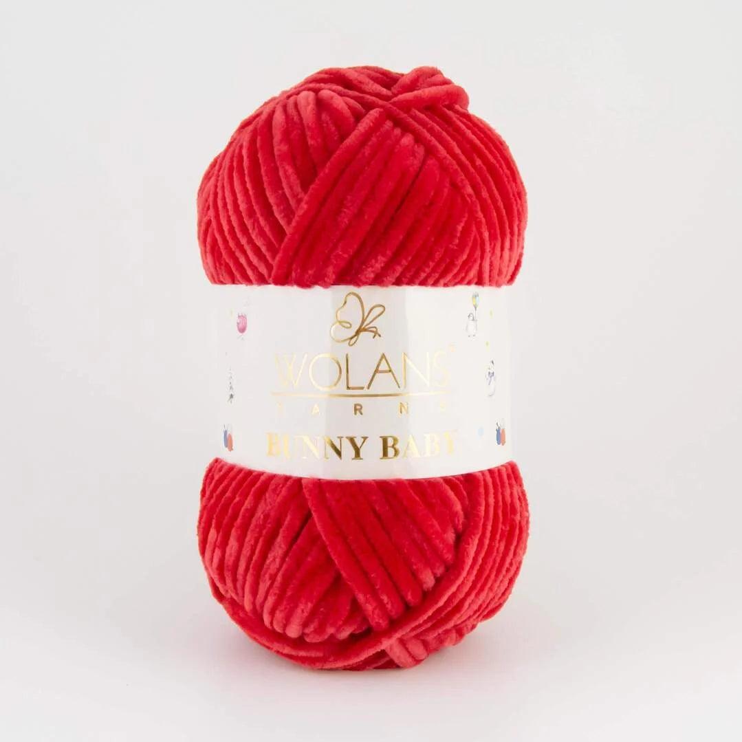 Fil chenille : Bunny Baby - Wolans Yarns LilyWools - Amigurumis et Crochets