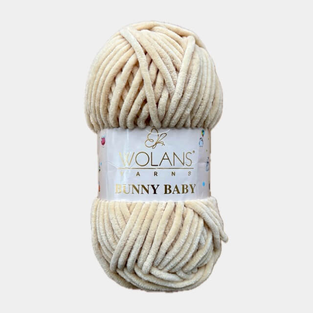 Fil chenille : Bunny Baby - Wolans Yarns LilyWools - Amigurumis et Crochets