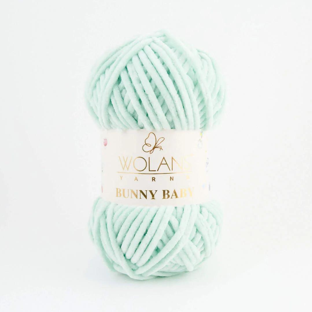 Fil chenille : Bunny Baby - Wolans Yarns LilyWools - Amigurumis et Crochets