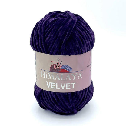 Fil chenille : Velvet - Himalaya LilyWools - Amigurumis et Crochets