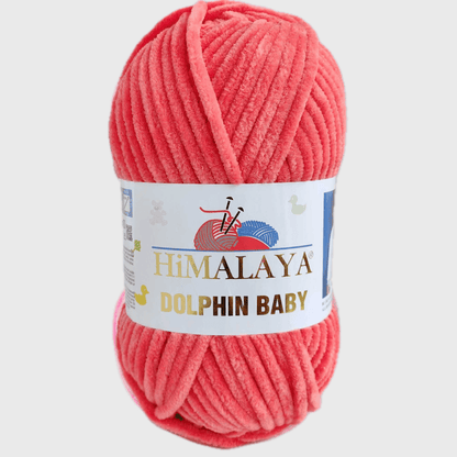 Fil chenille : Dolphin Baby - Himalaya LilyWools - Amigurumis et Crochets