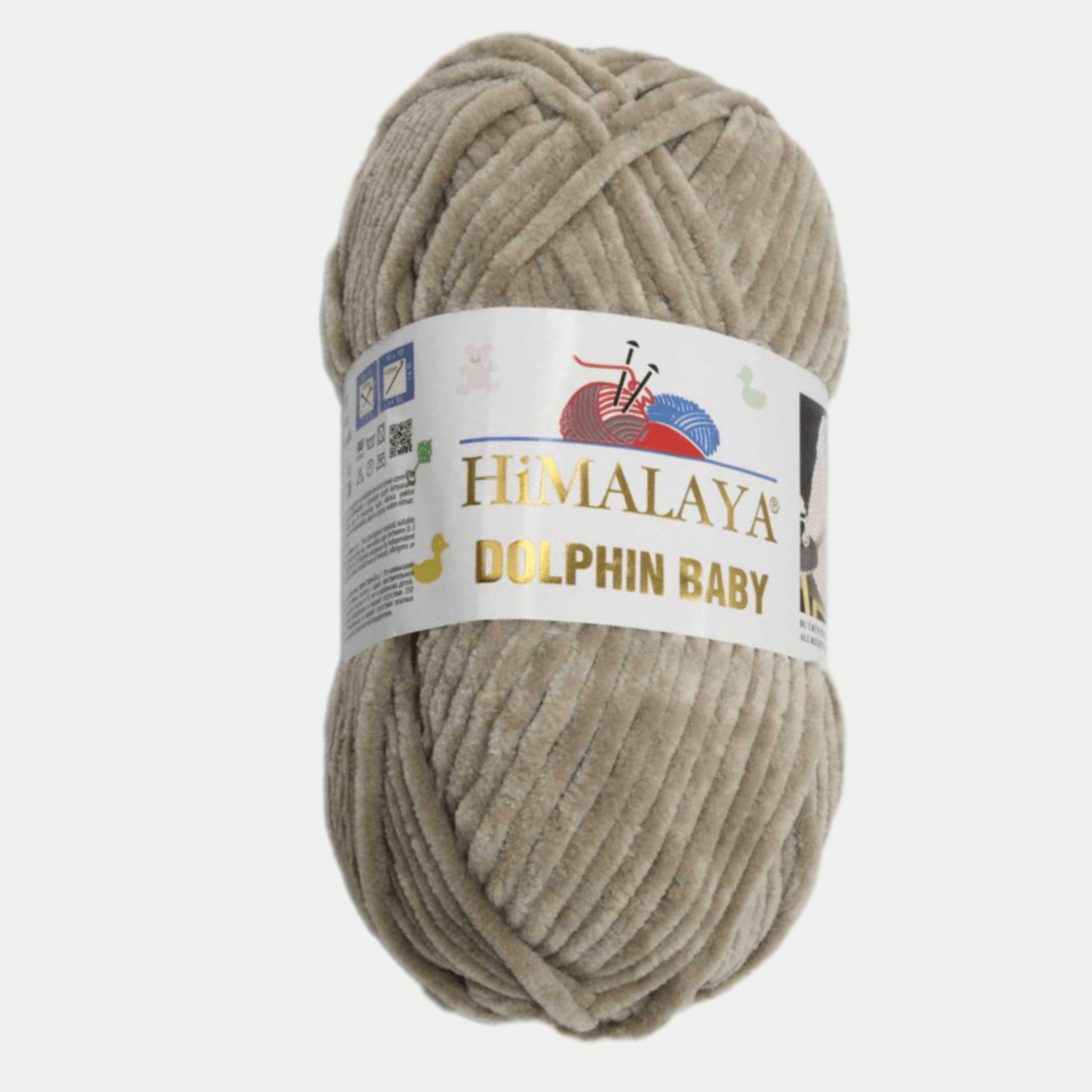 Fil chenille : Dolphin Baby - Himalaya LilyWools - Amigurumis et Crochets