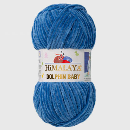 Fil chenille : Dolphin Baby - Himalaya LilyWools - Amigurumis et Crochets
