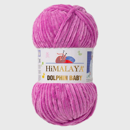 Fil chenille : Dolphin Baby - Himalaya LilyWools - Amigurumis et Crochets
