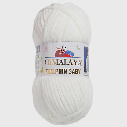 Fil chenille : Dolphin Baby - Himalaya LilyWools - Amigurumis et Crochets