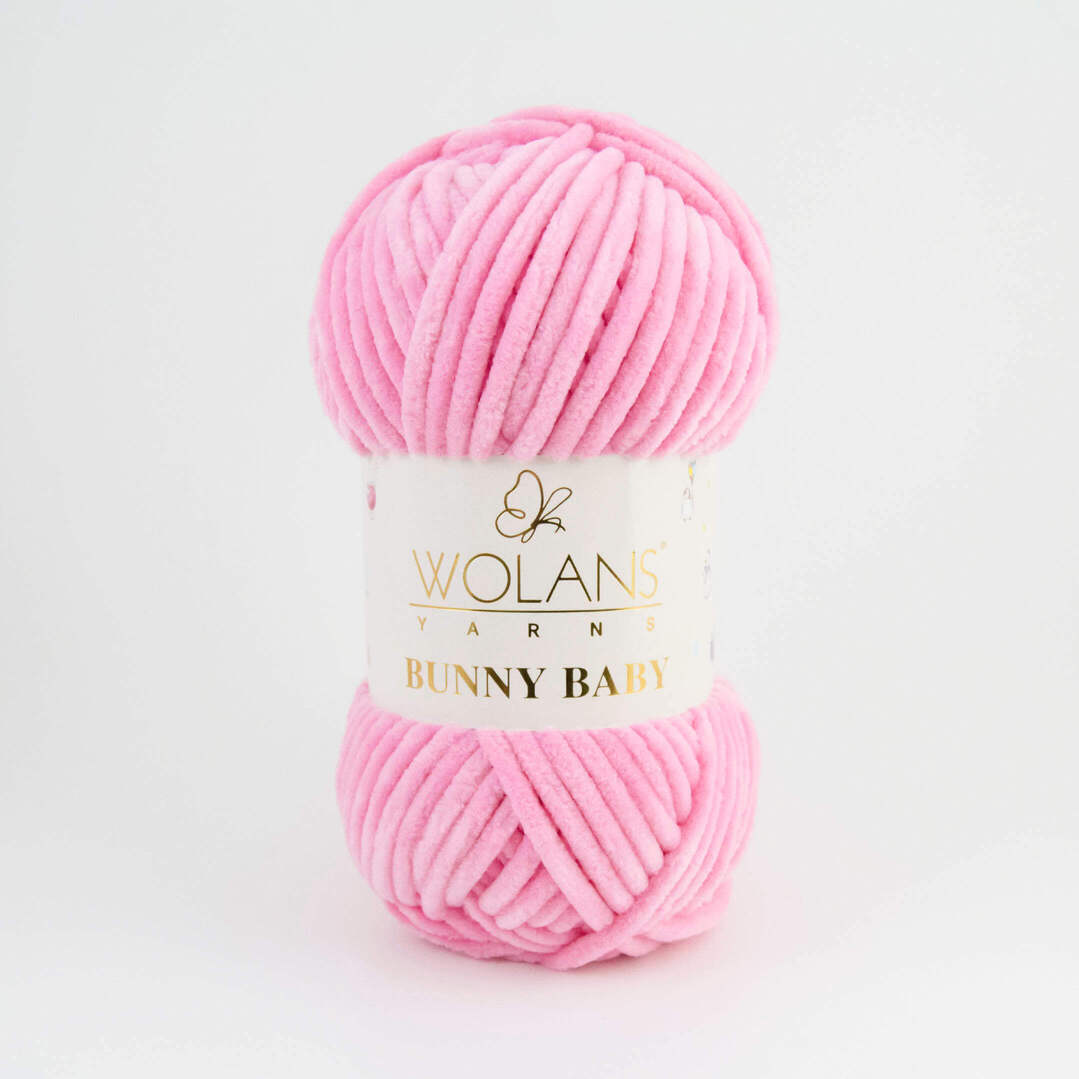 Fil chenille : Bunny Baby - Wolans Yarns LilyWools - Amigurumis et Crochets