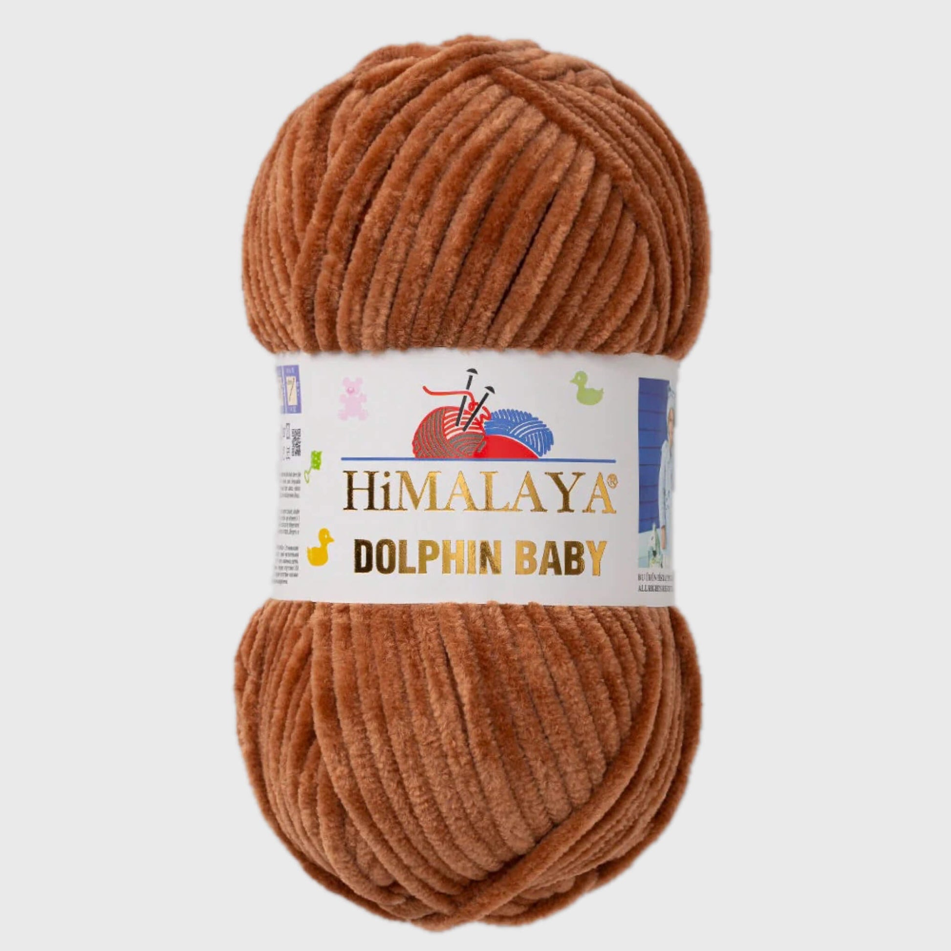 Fil chenille : Dolphin Baby - Himalaya LilyWools - Amigurumis et Crochets