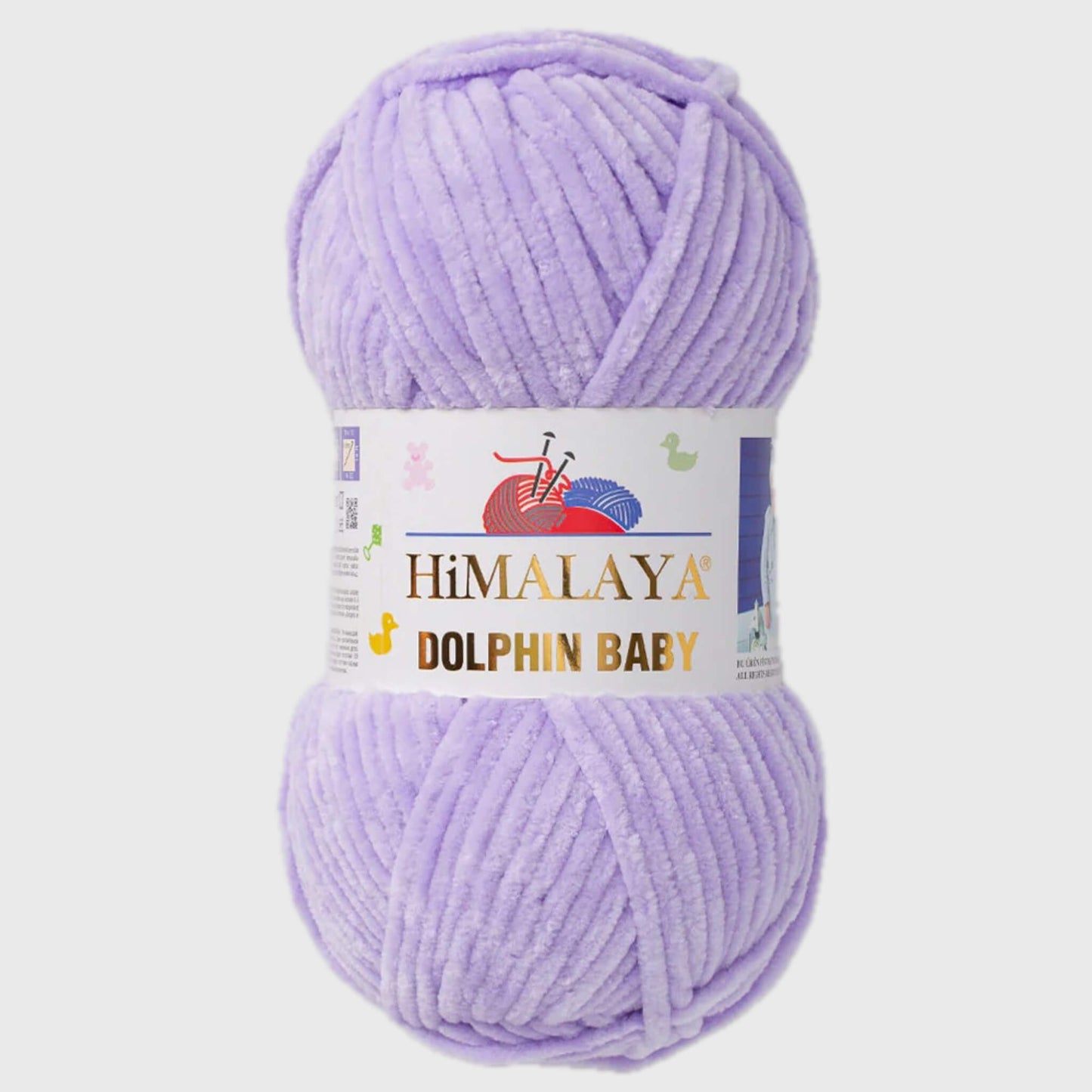 Fil chenille : Dolphin Baby - Himalaya LilyWools - Amigurumis et Crochets