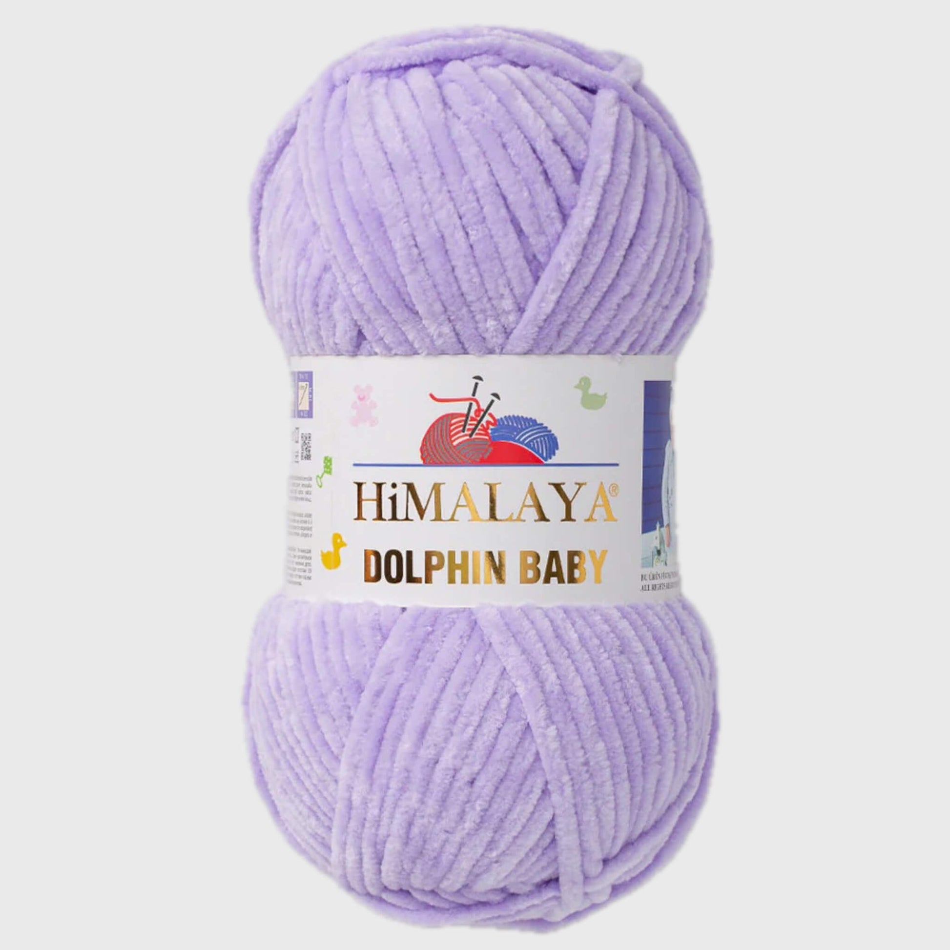 Fil chenille : Dolphin Baby - Himalaya LilyWools - Amigurumis et Crochets