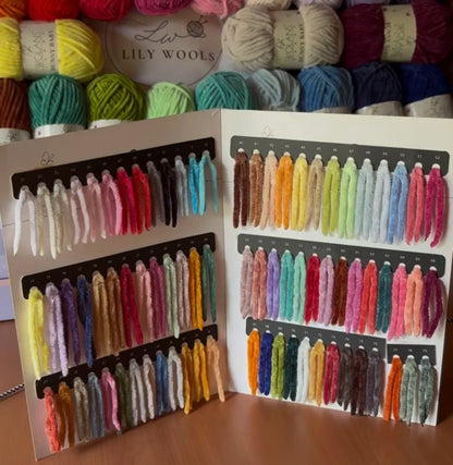 Fil chenille : Bunny Baby - Wolans Yarns LilyWools - Amigurumis et Crochets