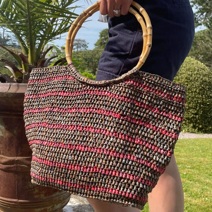 Patron - Sac en Raphia avec anses LilyWools - Amigurumis et Crochets