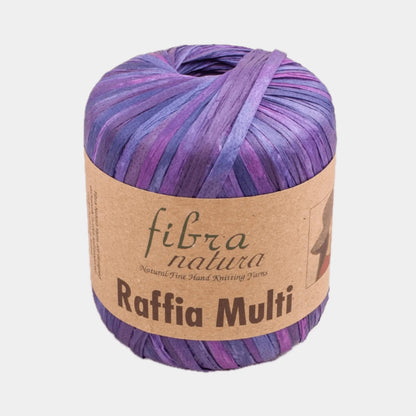 fil raphia violet crochet pour accessoire