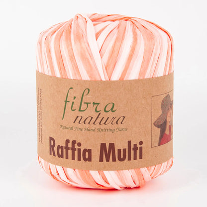 fil raphia rosé pour sac