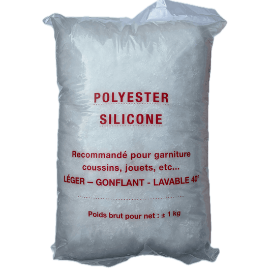 Rembourrage siliconé pour Amigurumi et peluche - Oeko-Tex - 100% Polyester - 500g LilyWools - Amigurumis et Crochets